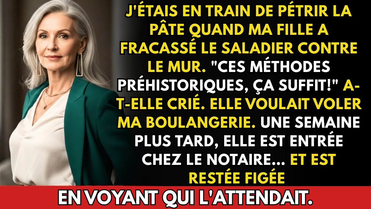 Ma fille a fracassé le saladier de grand-mère en hurlant que mes méthodes sont préhistoriques… Un...