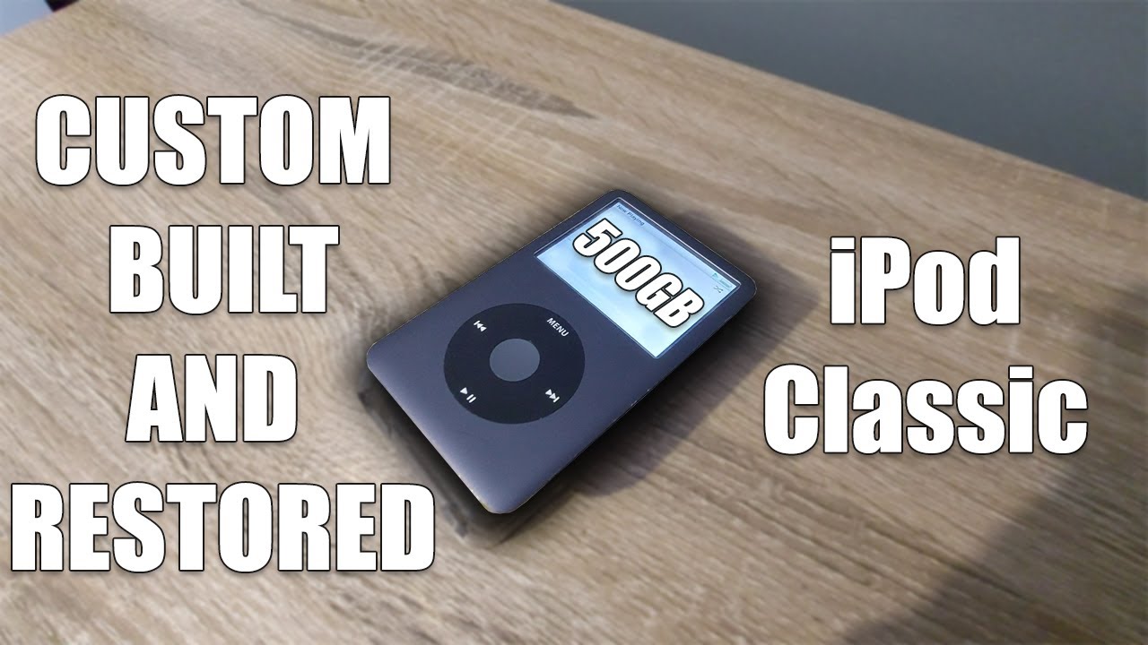 В 2024 году я использовал iPod Classic на 500 ГБ, собранный на заказ.