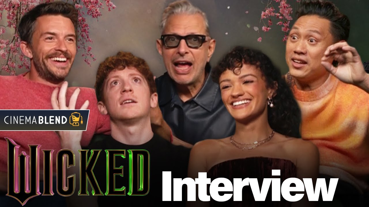 'Wicked’ Interviews With Jonathan Bailey, Jeff Goldblum, Jon M. Chu And More