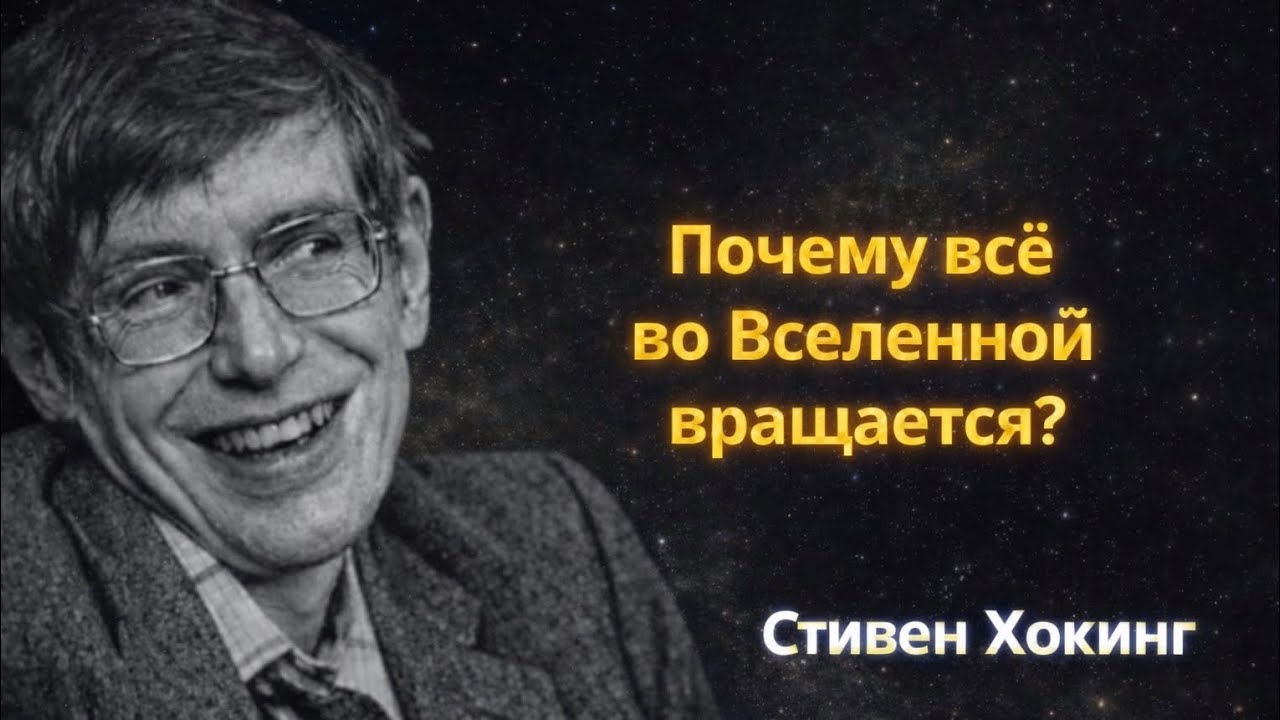 Почему всё во Вселенной вращается — истина, раскрытая Стивеном
