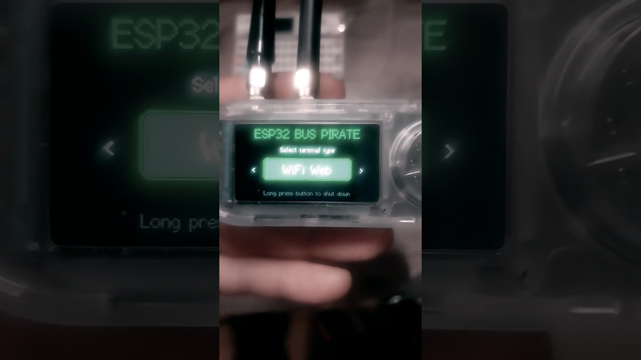 New BusPirate Firmware for Lilygo T-embed cc1101!!! #lillygo #cc1101 #m5stack #cybersecurity