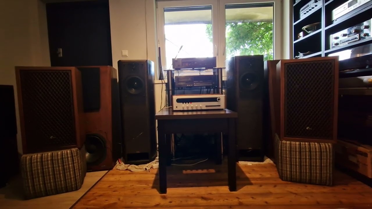 Scott Stereomaster 637S, Sony CDP X77ES,  Sansui SP 1500