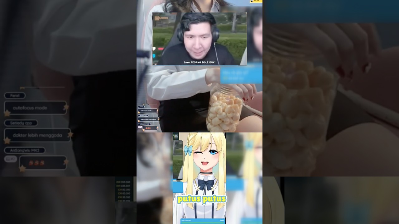 Sedang memperhatikan kecantikan bi dawg 😋 #kanatareina #vtuber #vtuberindonesia