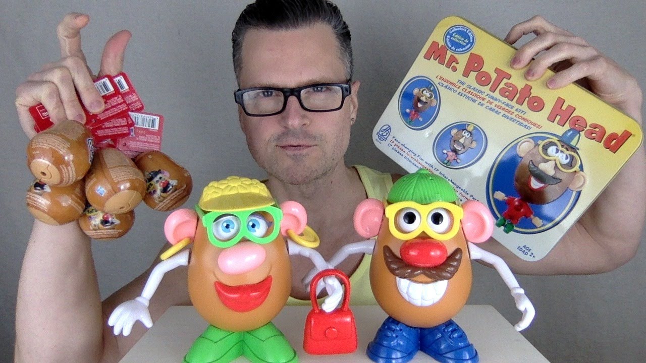 HAPPY 69TH BIRTHDAY MR. POTATO HEAD TOTS & THE CLASSIC FUNNY FACE KIT LIVE HASBRO UNBOXING REVIEW