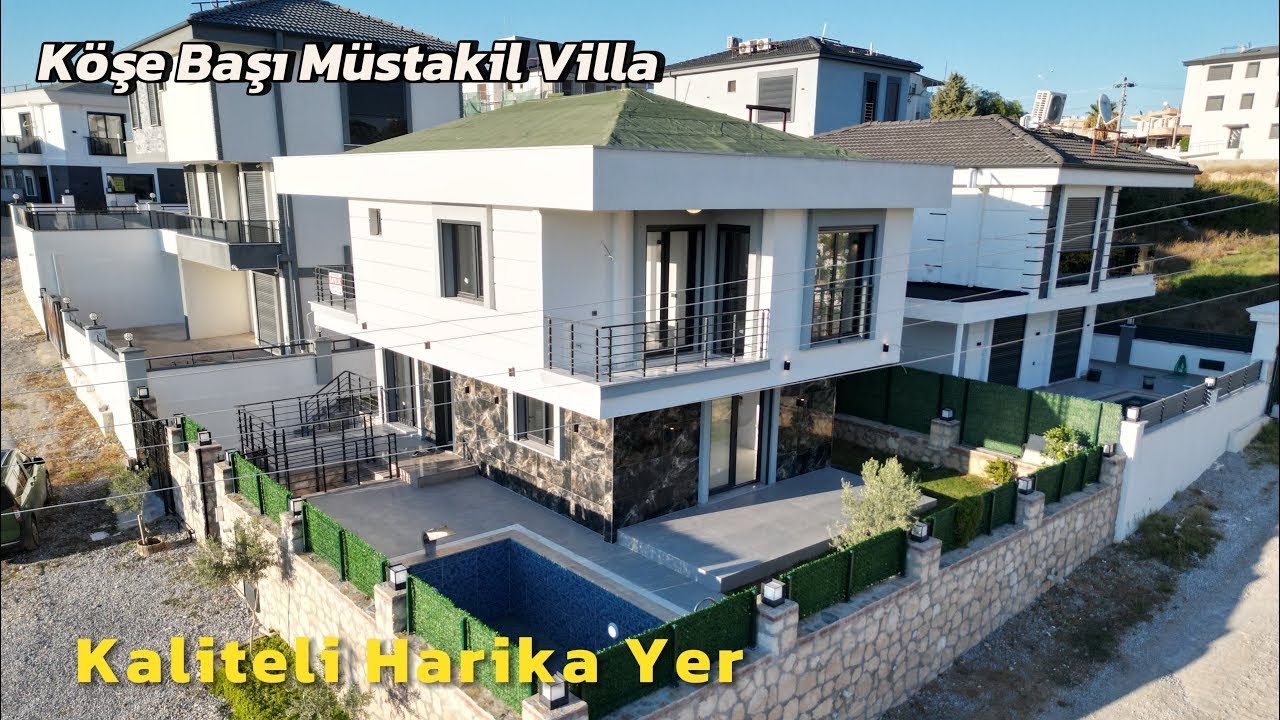 Bu Standartlarda En Mantıklı Müstakil Villa 🏡 Ana Yola Yakın Köşe Başı-Kaliteli Harika Yer 🔴 #didim 