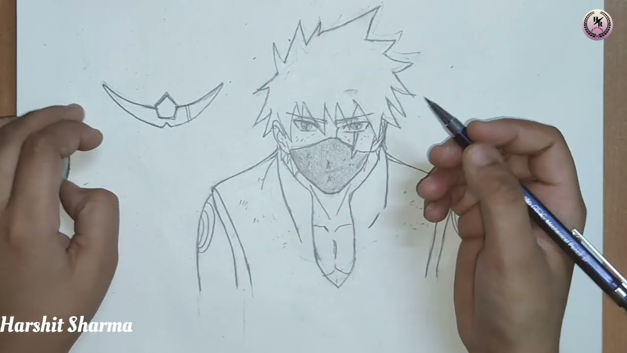 How To Draw DMS Kakashi & Susanoo | Step By Step | Naruto I HR Art Studio