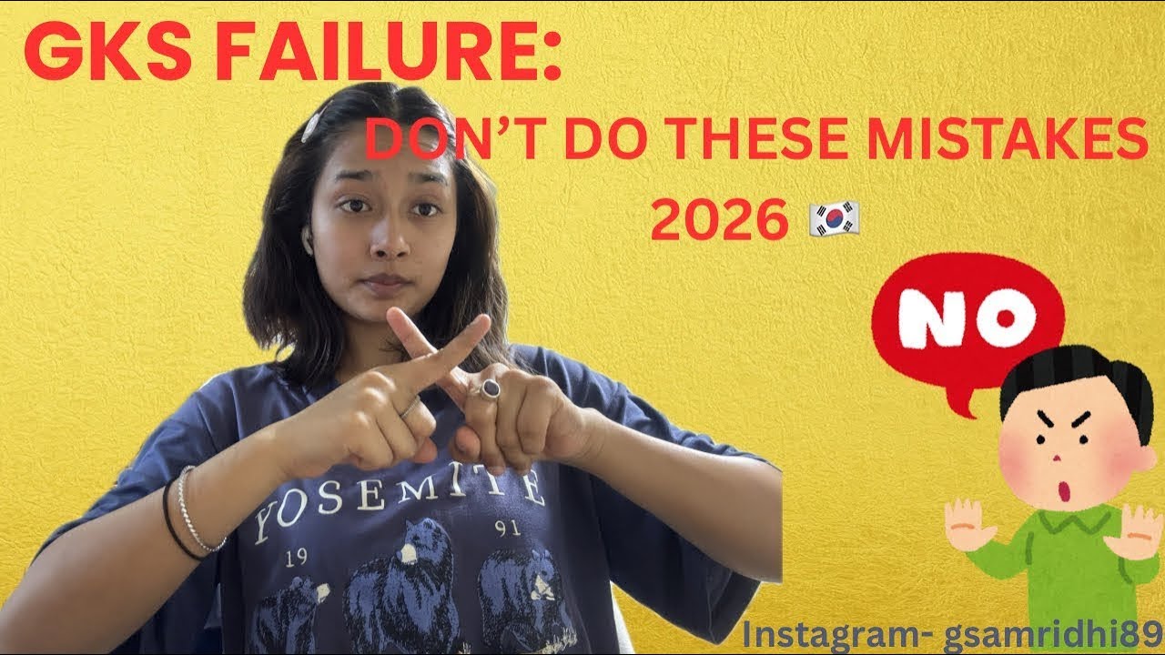 Don’t Apply for GKS 🇰🇷 2026 Before Watching This | Common Mistakes