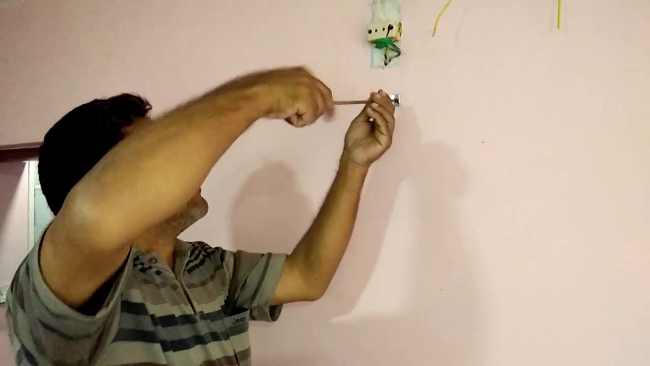 Mount wall fan || wall fan || DIY