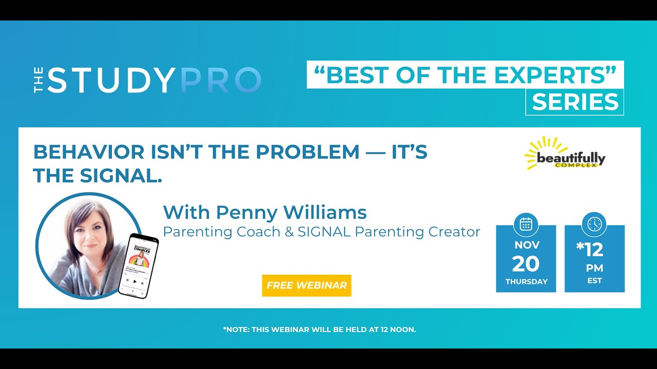 BEHAVIOR ISN'T THE PROBLEM — IT'S THE SIGNAL