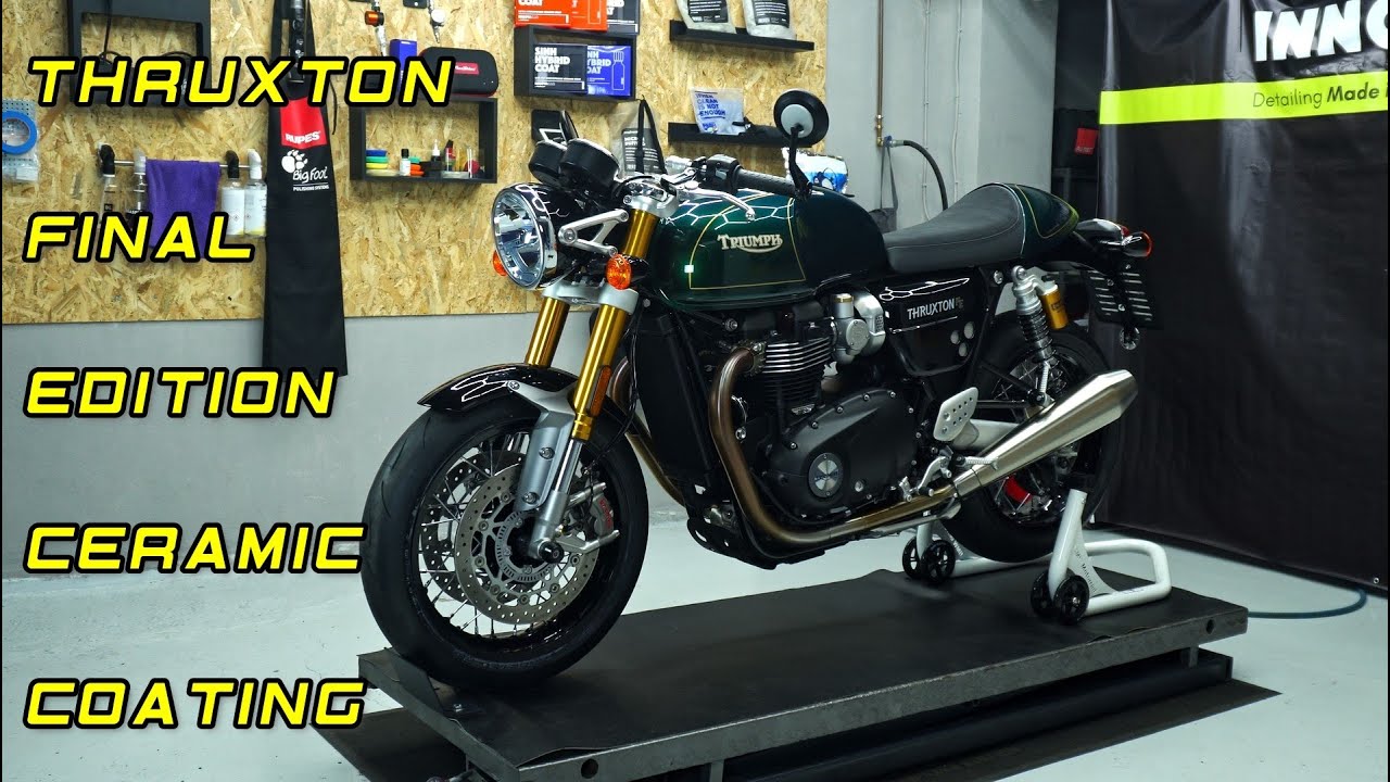 Triumph Thruxton FINAL EDITION 2025 Ceramic Coating