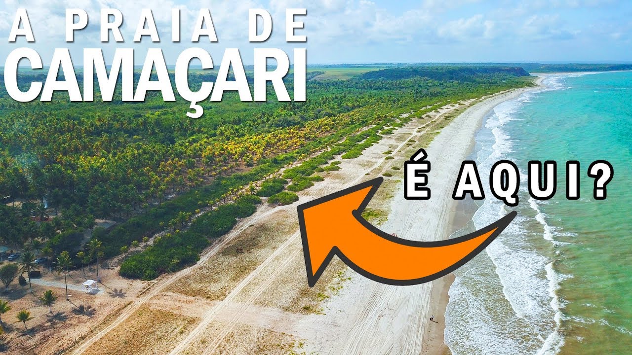 A Praia de Camaçari - Será o lugar do SunPark em Lucena? Expedição Litoral Norte da Paraíba