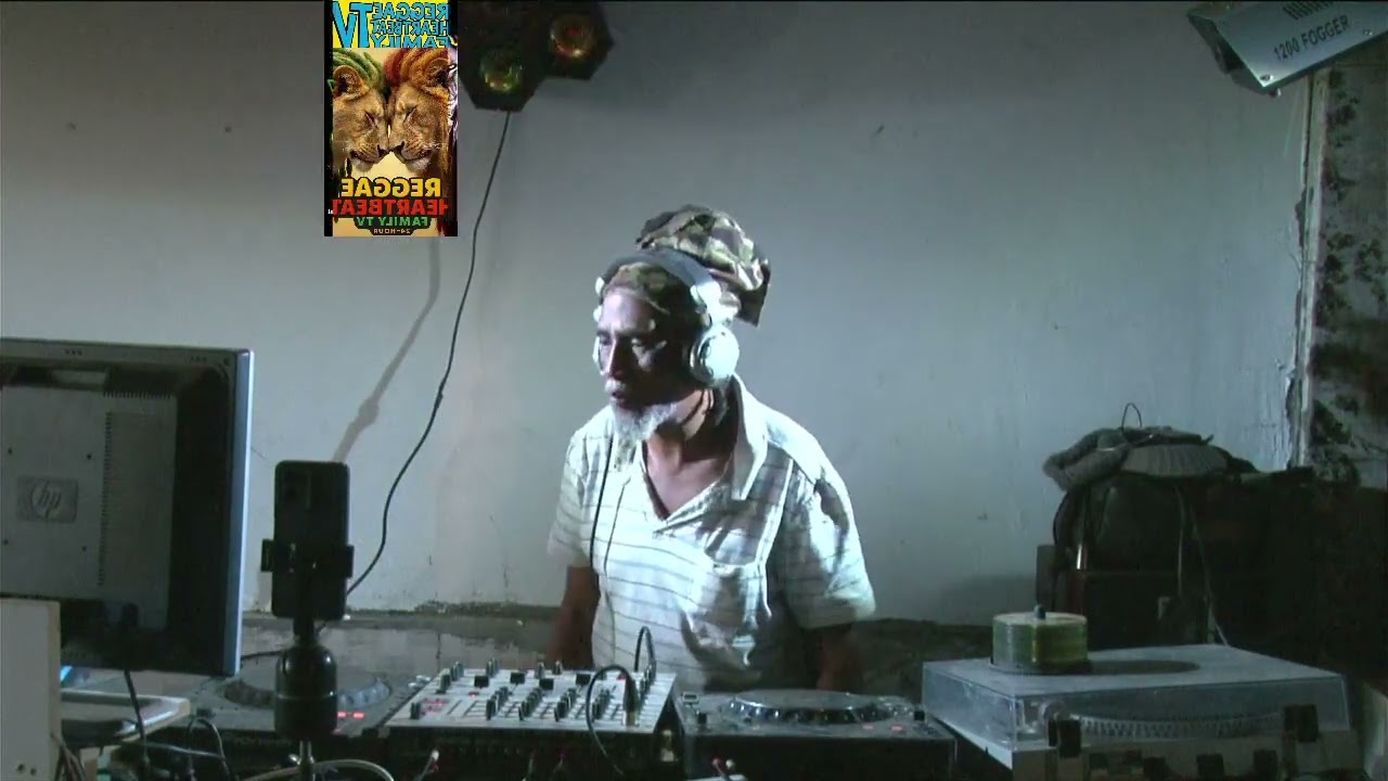 Reggae Mix Session At JC Studios Johnny Cool LIVE NOW 