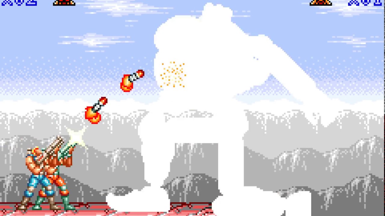 Contra Advance: The Alien Wars EX 2 player 60fps