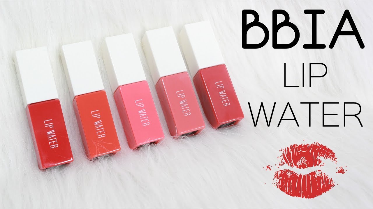 BIYW Review Chapter: #59 BBIA LIP WATER SWATCH & REVIEW