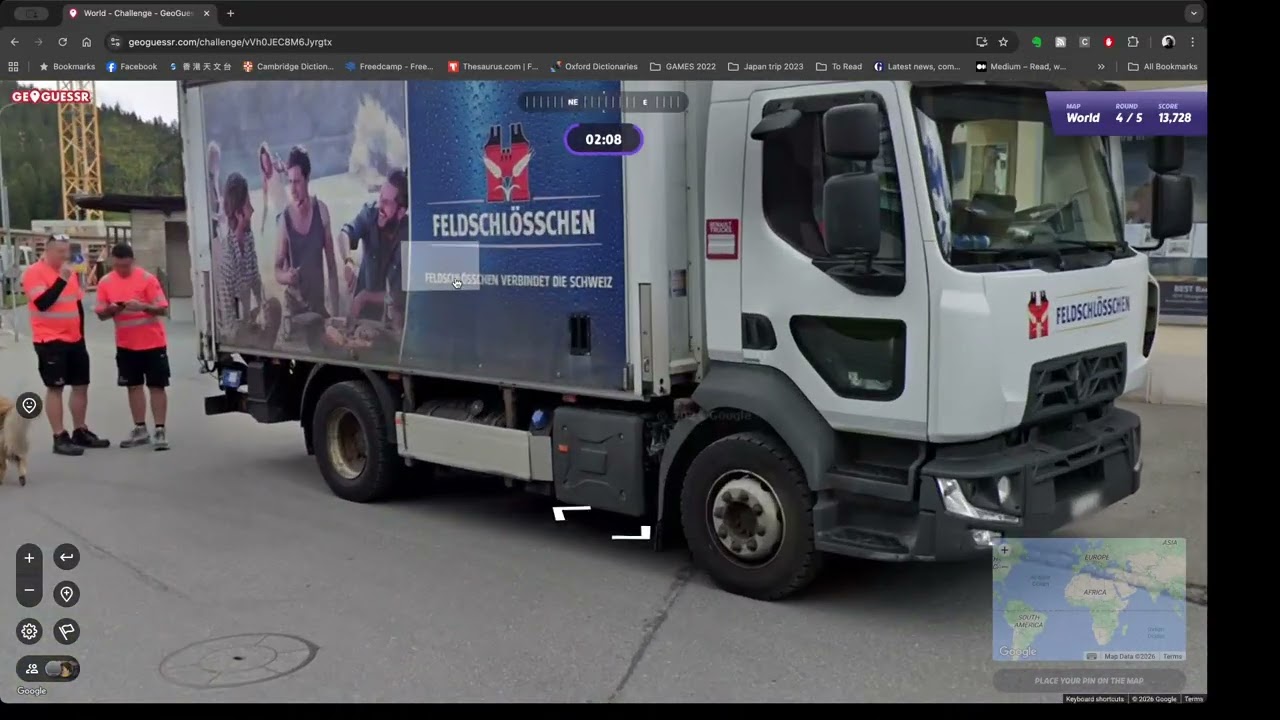 Geoguessr - Daily Challenge 每日挑戰 20260126 - 失手意大利