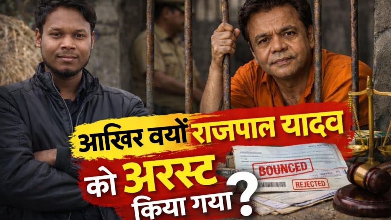 Aakhir Kyon Rajpal Yadav ko arrest Kiya Gaya😱😱