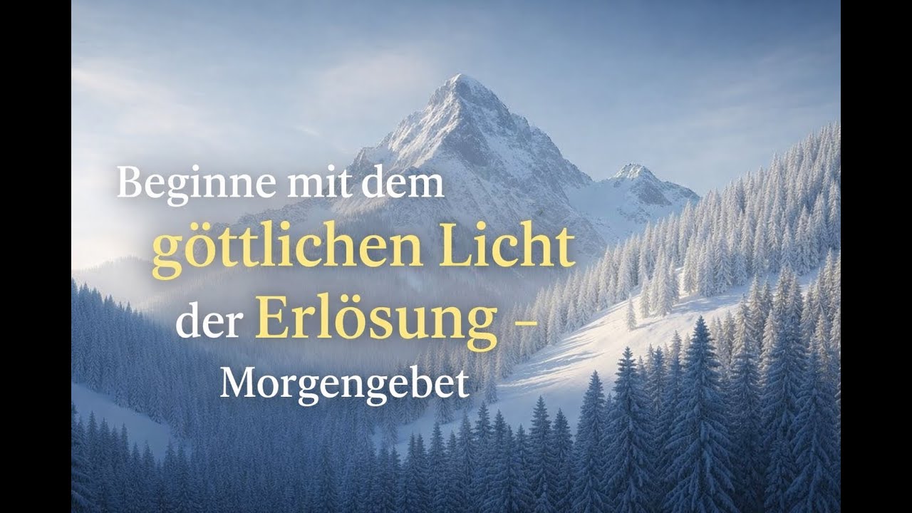 Der Herr ist mein Licht und meine Rettung - Morgengebet