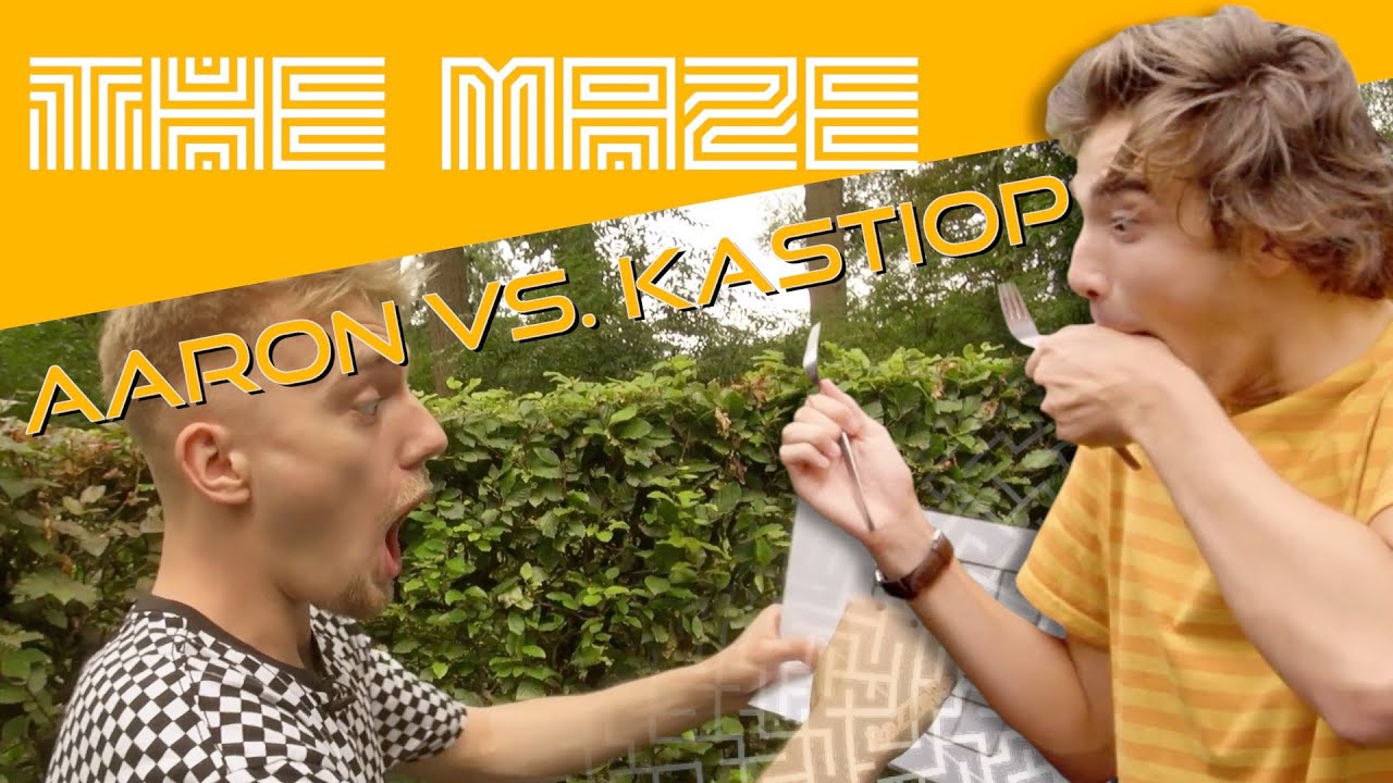 “3,2,1,... Fork Off” Aaron vs. Kastiop | ‘The Maze’ afl. 3