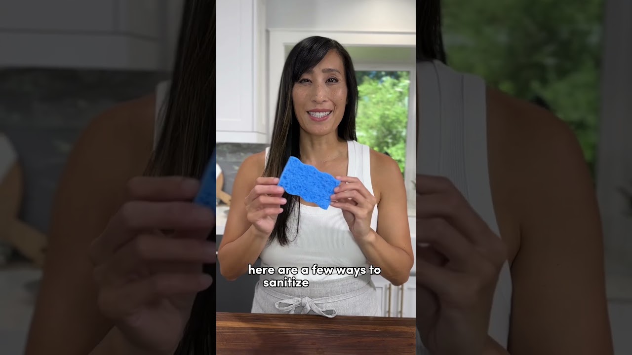 3 Easy Ways to Sanitize a Kitchen Sponge!