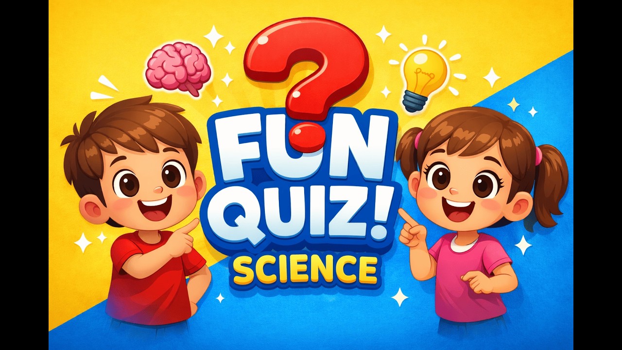 Fun Trivia Quiz for Kids 🧠✨ | Easy General Knowledge Questions | Learn & Play!