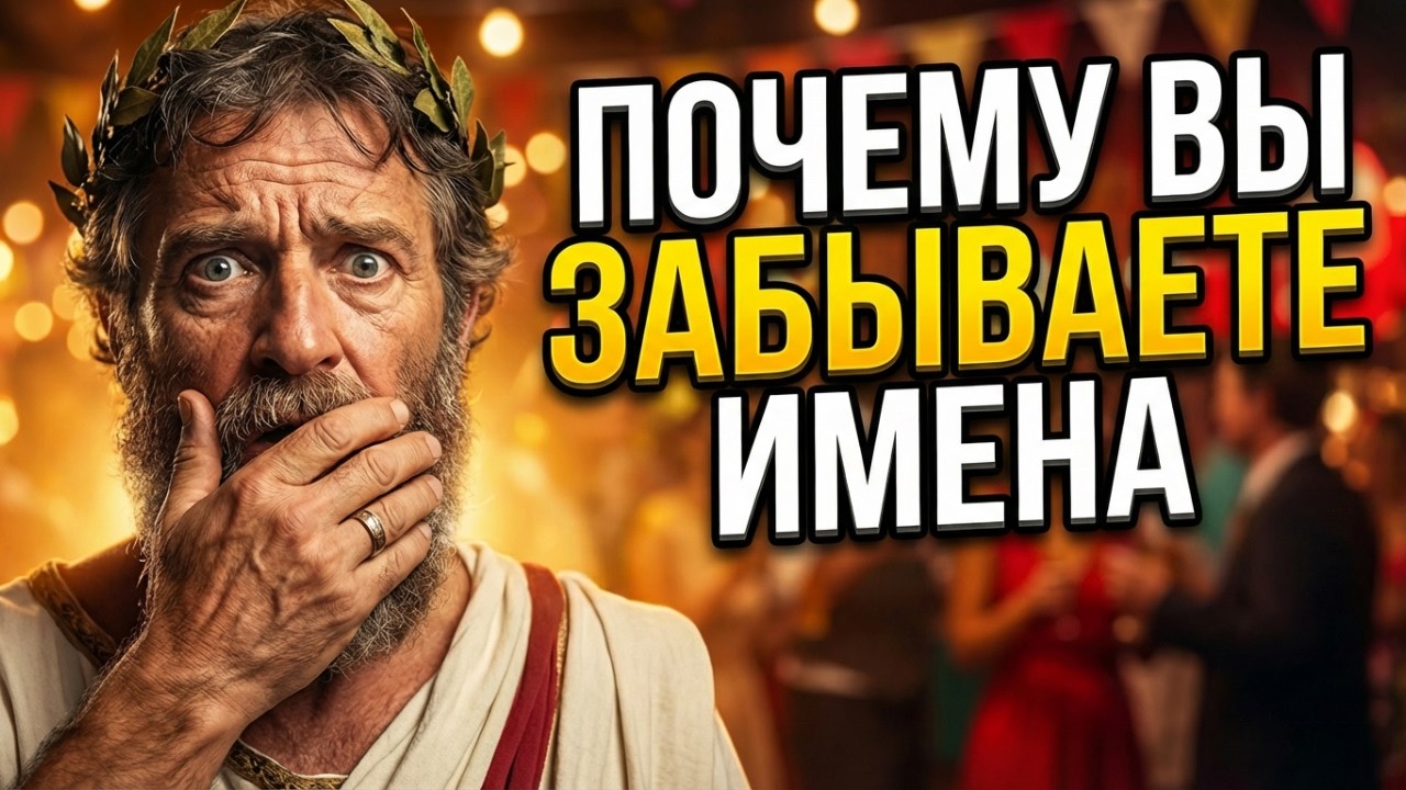 Психология ЛЮДЕЙ, которые забывают ИМЕНА (и это не совпадение) | Стоицизм
