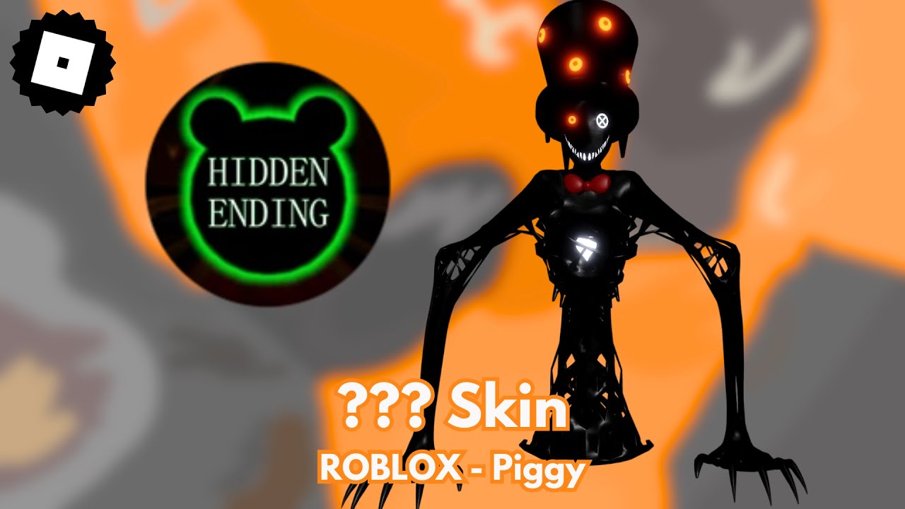How to get the ???/TIO SKIN + HIDDEN ENDING BADGE in Piggy - ROBLOX (TUTORIAL)