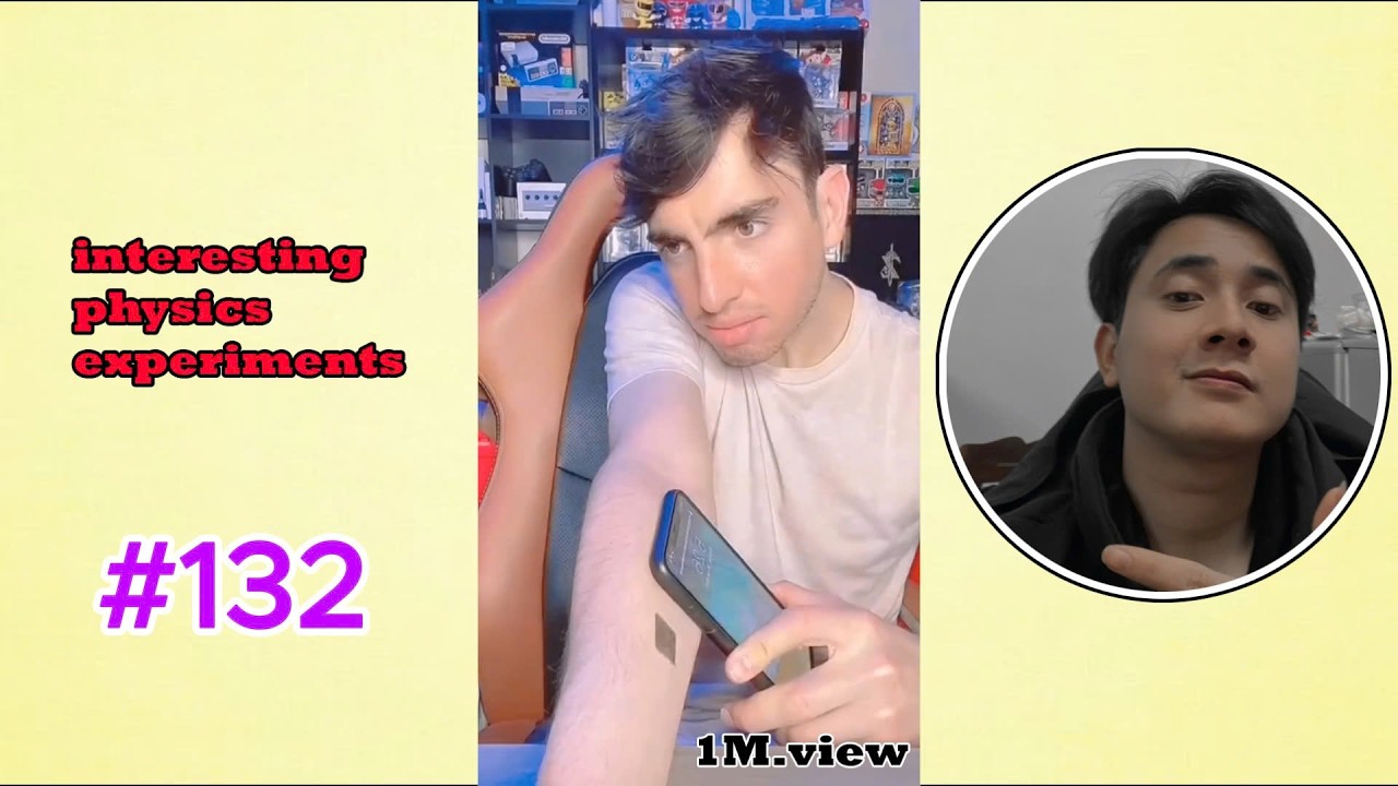 3 fun physics science experiments you can do at home🤫🤫🤫 #shorts#shorts #reaction #ytshortsvideo