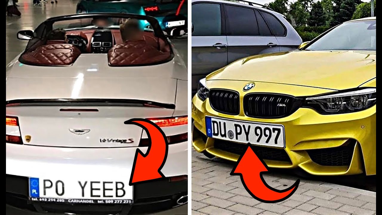 30 NAJŚMIESZNIEJSZYCH TABLIC REJESTRACYJNYCH 9