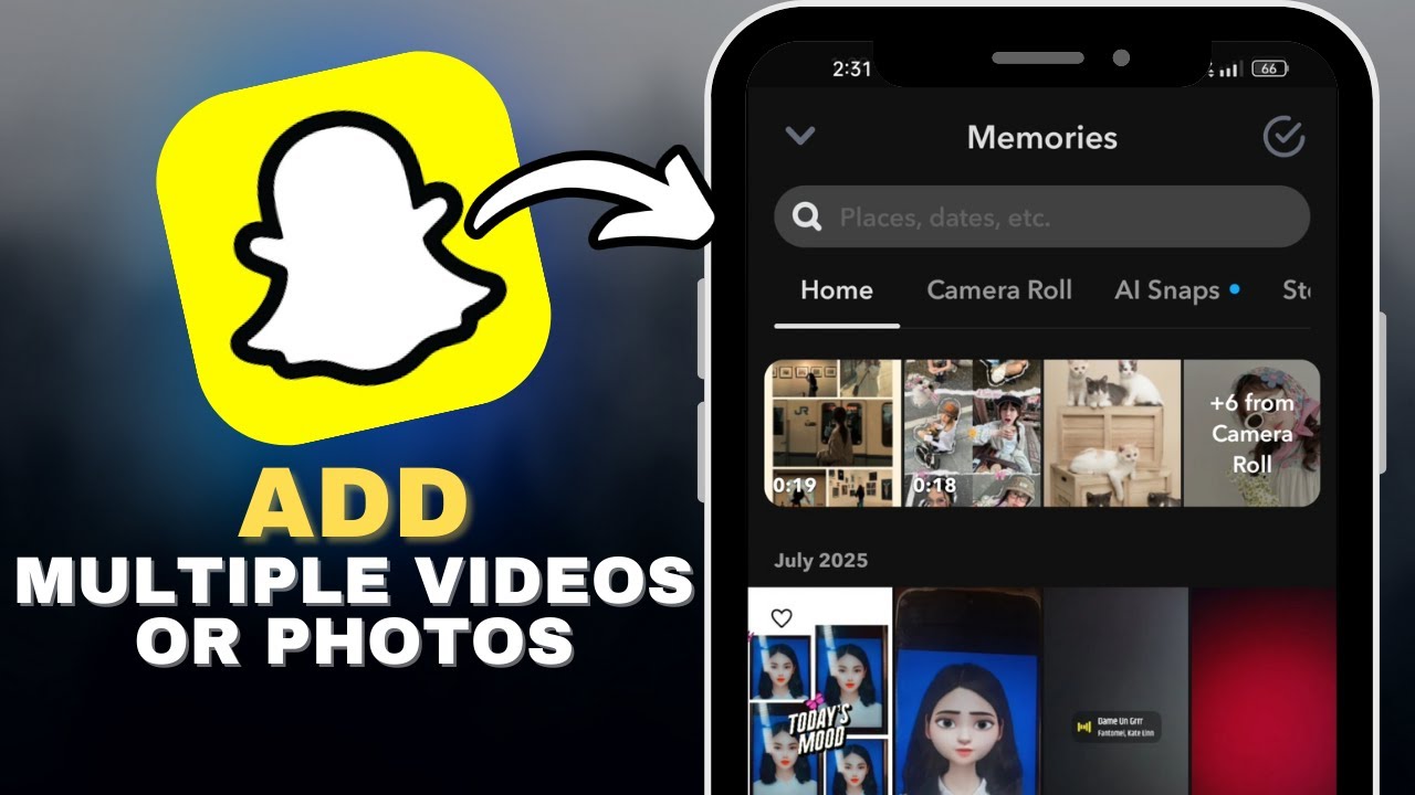 How To Add Multiple Photos Or Videos To Snapchat Story in SECONDS!