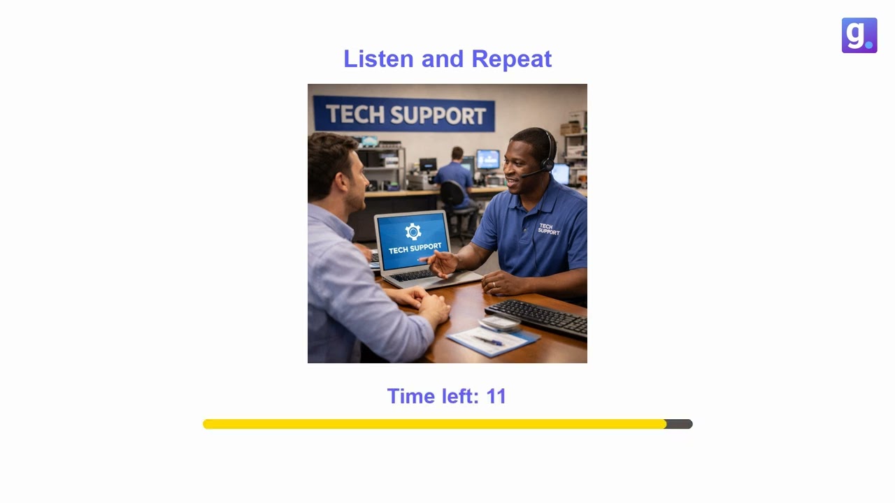 TOEFL (2026)  Listen and Repeat (Practice 39)  | TASK 1 | Gabble.ai