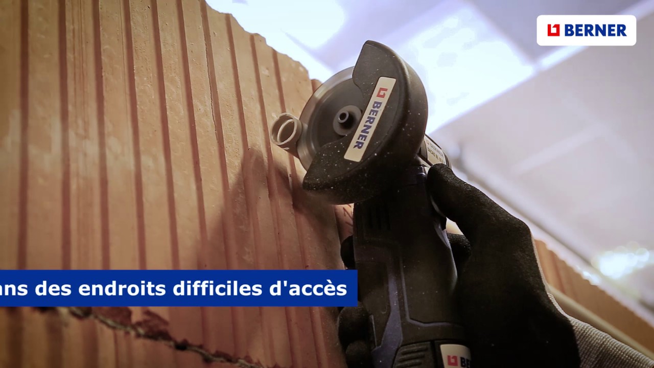 Berner meuleuse d'angle 10,8V