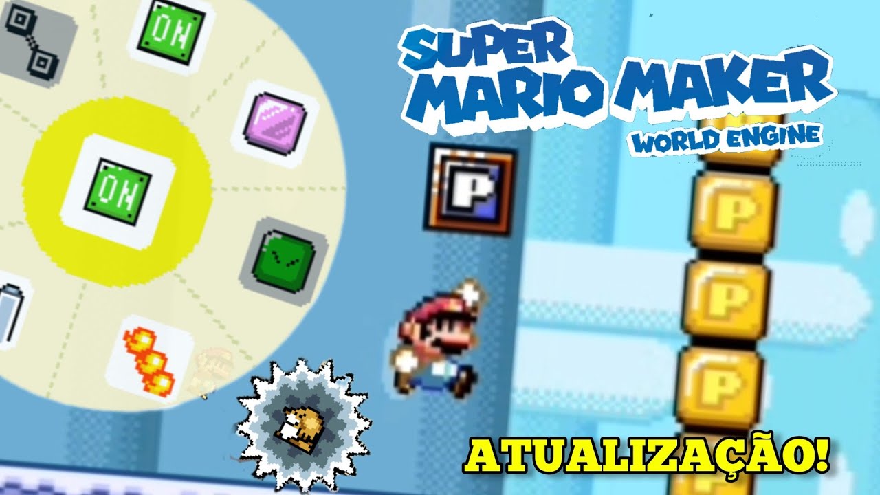FINALMENTE SAIU!!! Nova Atualização Do Super Mario Maker World Engine ( 3.3.4F )