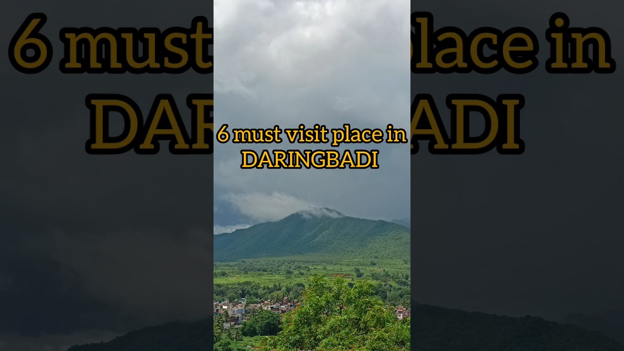 6 must visit place in Daringbadi l #daringbadi #gopalpur  #youtubeshorts #trending #viral #shorts