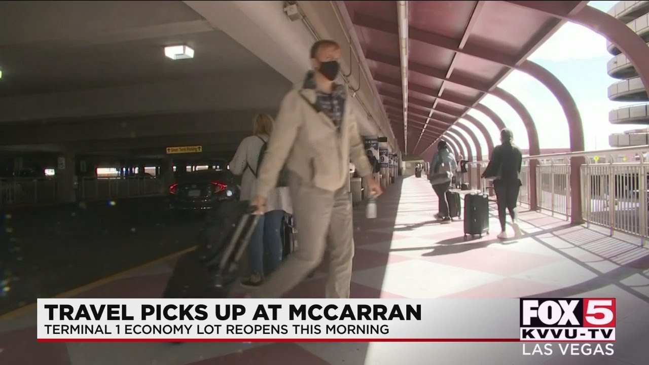 Travel picks up at McCarran International Airport in Las Vegas