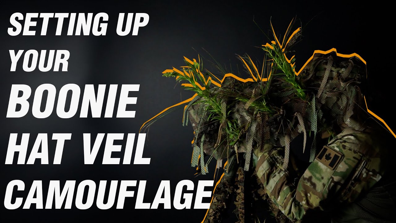 Setting Up Your Boonie Hat Veil Camouflage