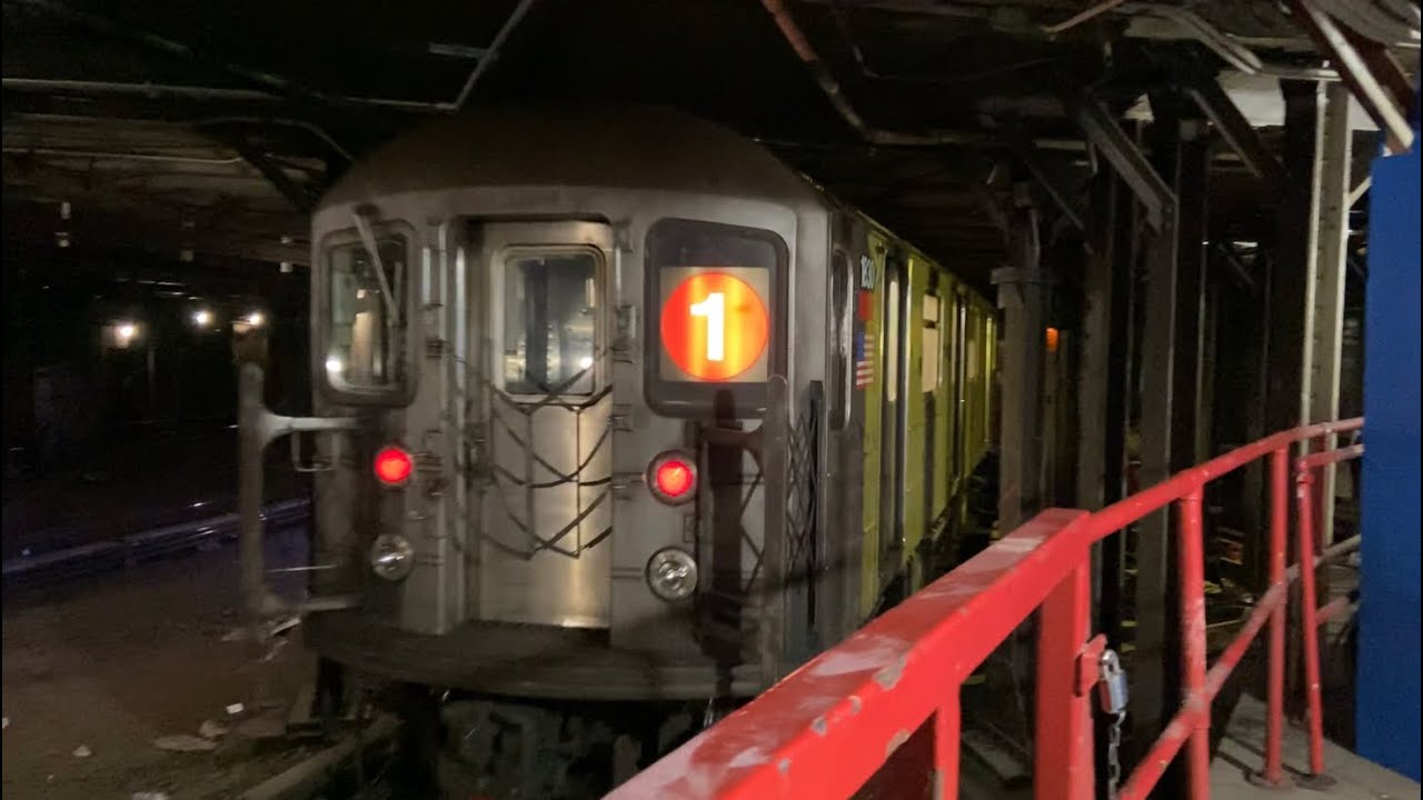 IRT 7th Ave Line: (1) Local and (2) (3) Express Trains @ Times Sq-42nd Street (Shuttle Platform)
