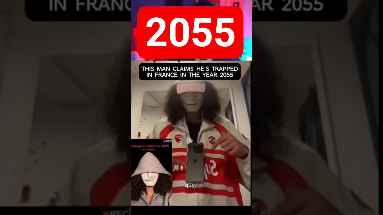 Time Traveller from 2055‼️😲 - Scary Videos & Creepy TikToks