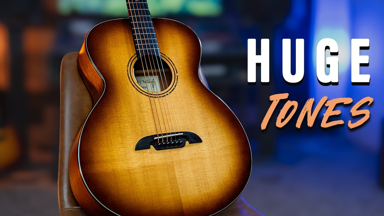 MASSIVE ACOUSTIC GUITAR TONES - Alvarez ABT610E Baritone
