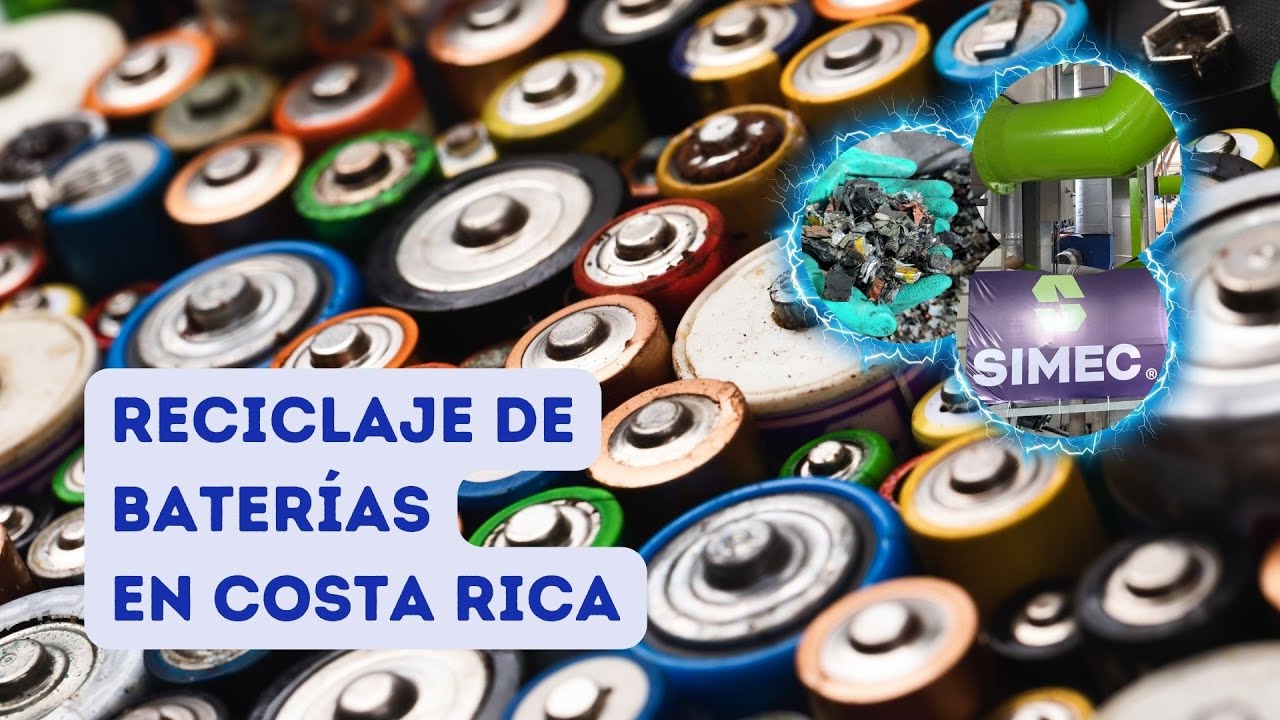 Reciclaje de baterías de Litio - Primera planta de Centroamérica Fortech Costa Rica