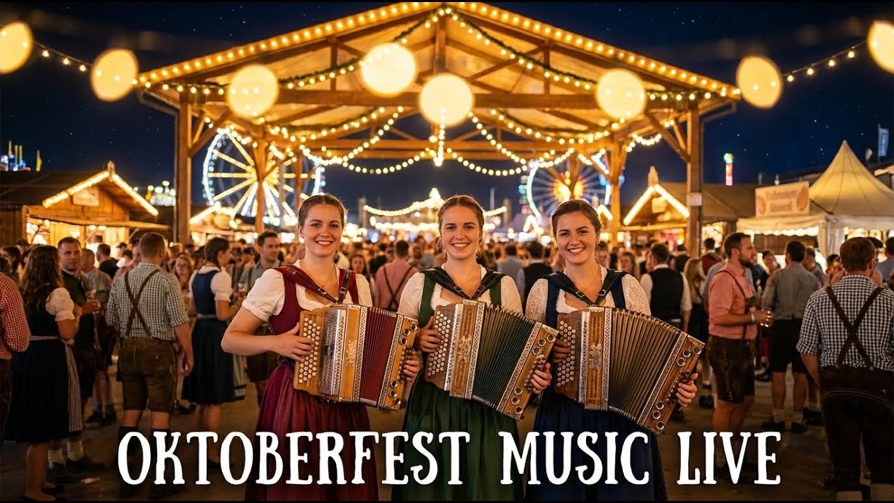 German Alps Festival 🎵 Polka, Waltz & Traditional Brass Band Joy | Bavarian Folk Fest Celebration