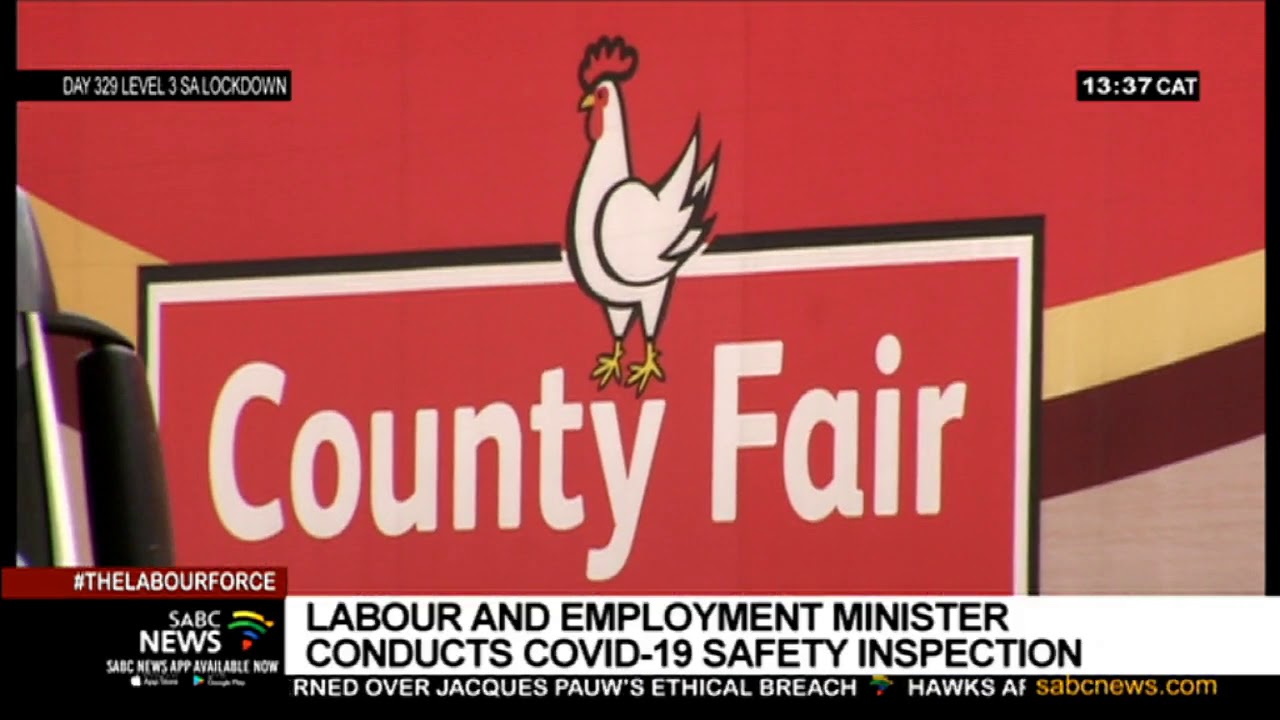 The Labour Force | Labour and Employment Minister conducts COVID-19 safety inspection