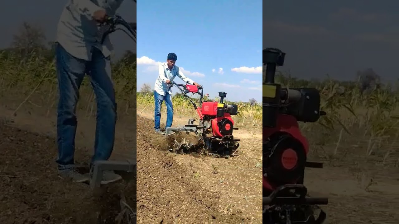 9 Hp Diesel Power Weeder|TRIMURTi Agrotech| 9922814569 #powerweeder