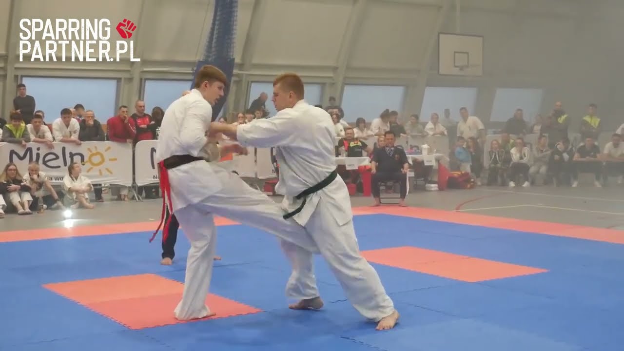 Artem Akimenkov vs Mateusz Kaptur finał +95 kg Kwalifikacje do ME Shinkyokushin Mielno 2023