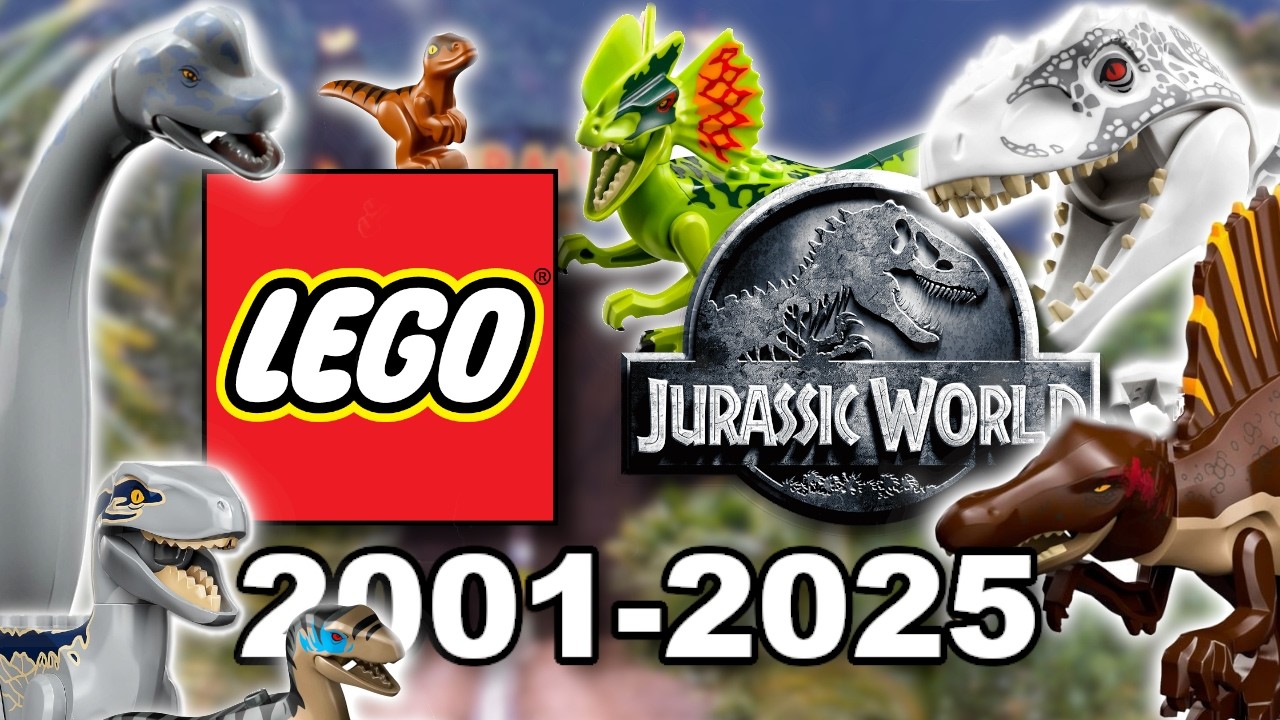 EVERY LEGO Jurassic World Set EVER Made! 🦖🦕 (2001–2025)