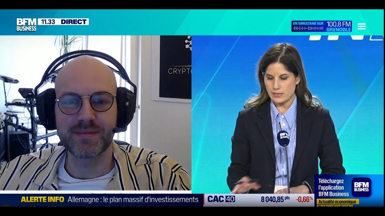 L'actu Crypto / Enzo Hallot sur BFM Business 21.03.2025