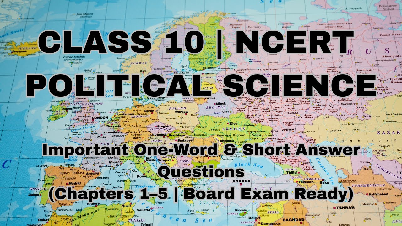 Class10Political Science #boardexampreparation  #ncert #socialstudies #politicalscience #gk #class10
