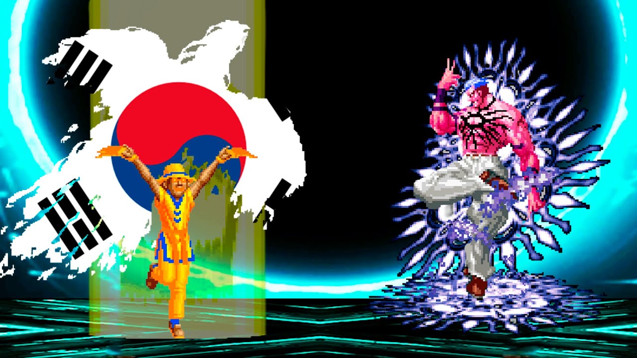 [KOF Mugen] Choi Bounge Team vs Ryuji Yamazaki Team