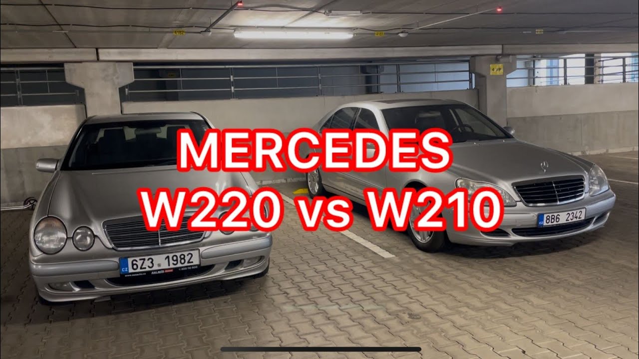 Mercedes E-Class vs S-Class: чем отличается W210 от W220? 