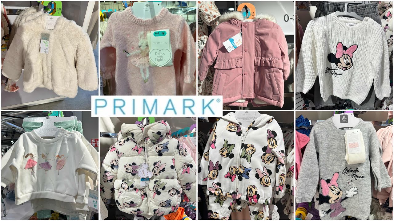 Primark newborn baby girls clothes new collection / September 2024