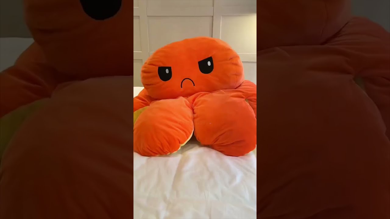 How To Use Giant Reversible Octopus Plush Express Your Emotion
